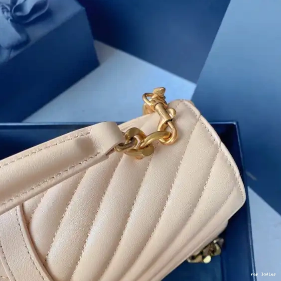 Rep ladies REP Medium shoulder YSL leather bag-24*17*6.5cm 0610